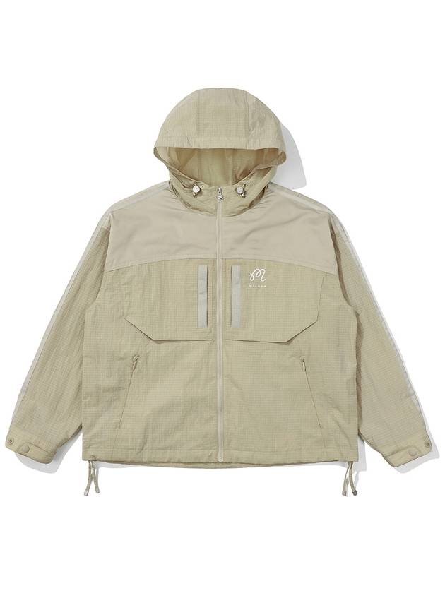 Bag bucket hoodie jacket BEIGE WOMAN - MALBON GOLF - BALAAN 1