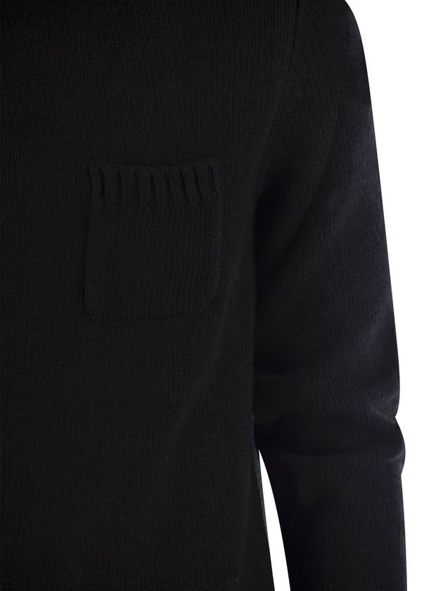 Wool and cashmere turtleneck jumper - FEDELI - BALAAN 4