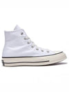 Chuck 70 Black Pinstripe High Top Sneakers White - CONVERSE - BALAAN 2