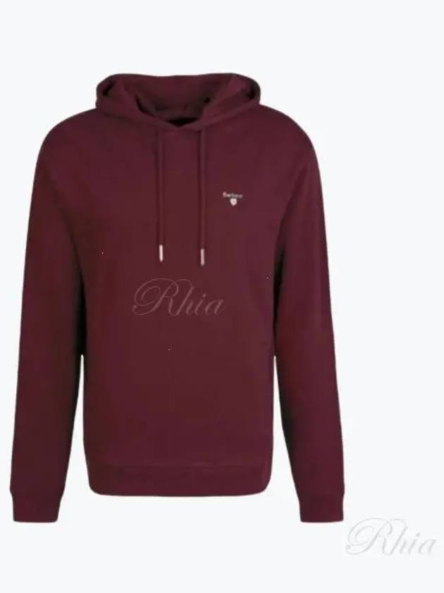 Grassington Hoodie Bordeaux - BARBOUR - BALAAN 2