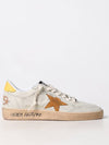 Ballstar Yellow Tab Low Top Sneakers White Cathay - GOLDEN GOOSE - BALAAN 2