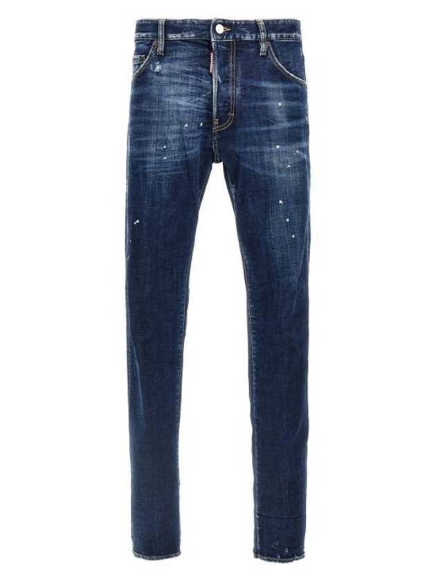 Cool Guy Carrot Fit Denim Jeans Navy - DSQUARED2 - BALAAN 1