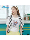 Graphic Printing Boat Neck Cotton Short Sleeve Round T-Shirt HL2LTS093 - DISNEY GOLF - BALAAN 2