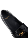 Luco Triomphe Polished Bull Loafers Black - CELINE - BALAAN 8