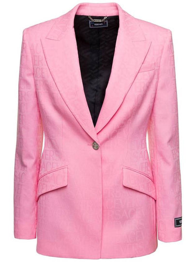 Suit Jacket 10090951A081981PN50 Pink - VERSACE - BALAAN 2