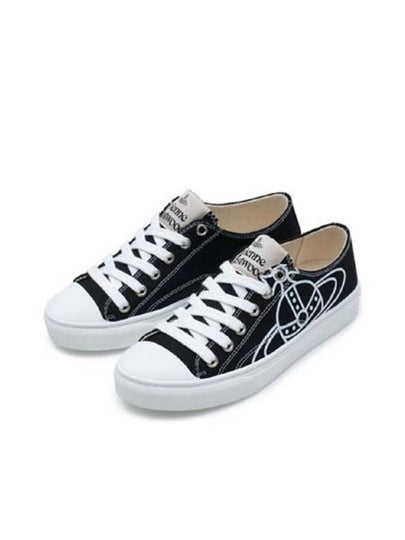 ORB Logo Low Top Sneakers Black - VIVIENNE WESTWOOD - BALAAN 2