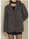 Groovy tailored wool half coat - MICANE - BALAAN 2