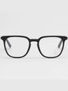 Eyewear Square Acetate Eyeglasses Black - MONCLER - BALAAN 4