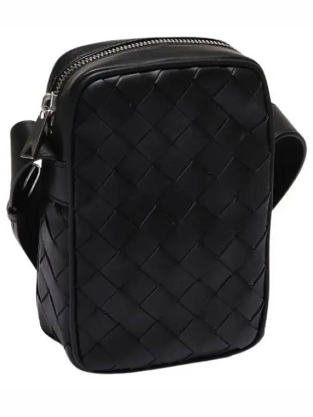 Intrecciato zipper cell phone pouch - BOTTEGA VENETA - BALAAN 1