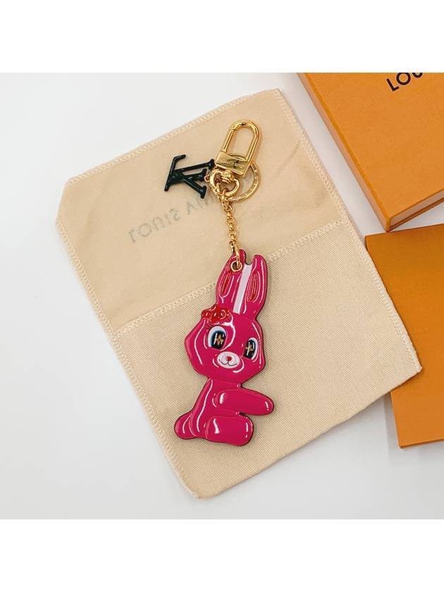 Women s Animogram Rabbit Key Holder Bag Charm Keyring M01970 R - LOUIS VUITTON - BALAAN 4