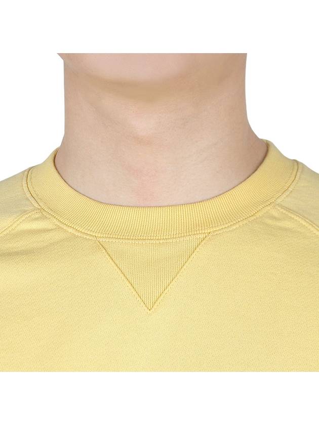 Fox Head Patch Classic Sweatshirt Soft Yellow - MAISON KITSUNE - BALAAN 7