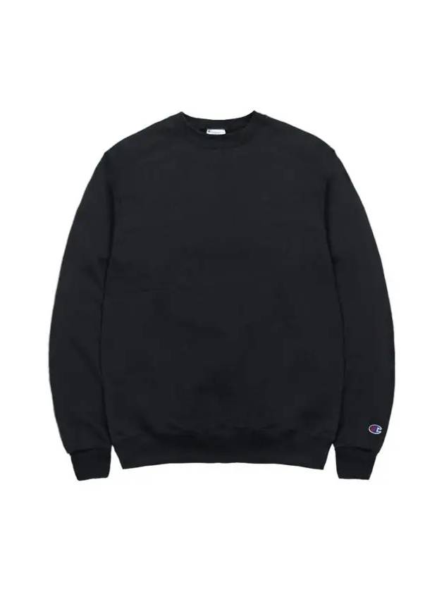 Powerblend Fleece Crew Neck Sweatshirt S600 Black - CHAMPION - BALAAN 3