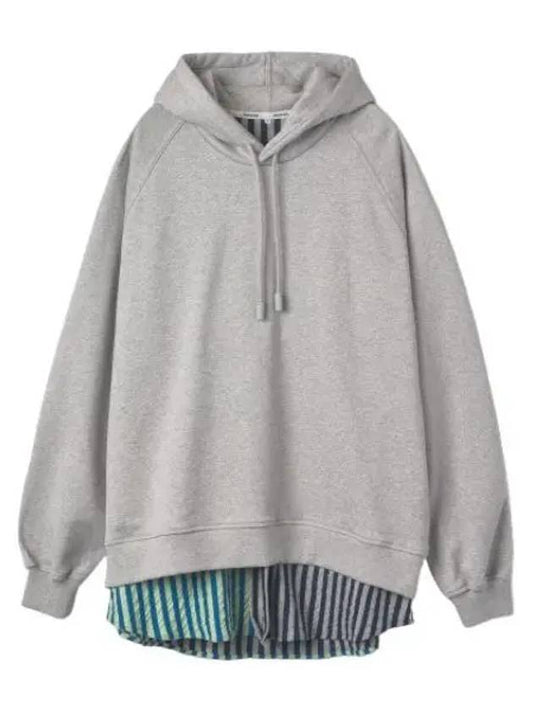 Shirt Hood Gray Melange T Hoodie - SUNNEI - BALAAN 1