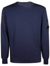 Men's Lens Wappen Wool Knit Top Navy - CP COMPANY - BALAAN 3