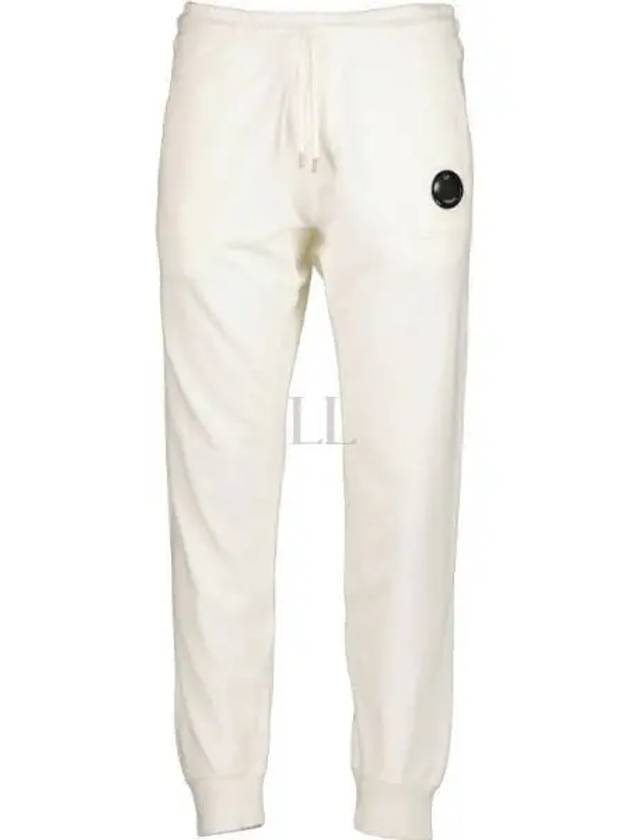 Light Fleece Utility Track Pants White - CP COMPANY - BALAAN 2