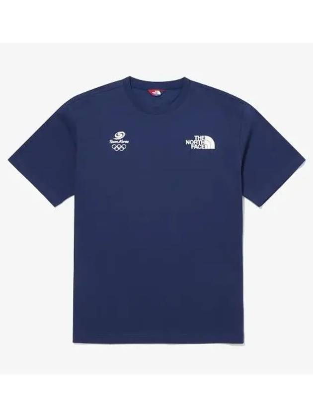 The North Face OT7UQ20A PO Team Korea One Earth Short Sleeve Round Tee - THE NORTH FACE - BALAAN 1