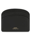 Demi Lune Card Holder Black - A.P.C. - BALAAN 2