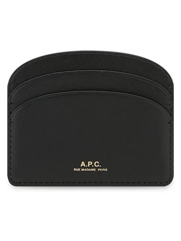 Demi Lune Card Holder Black - A.P.C. - BALAAN 2