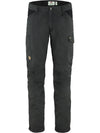 Men's Kaipak Trousers Regular Dark Grey Black - FJALL RAVEN - BALAAN 2