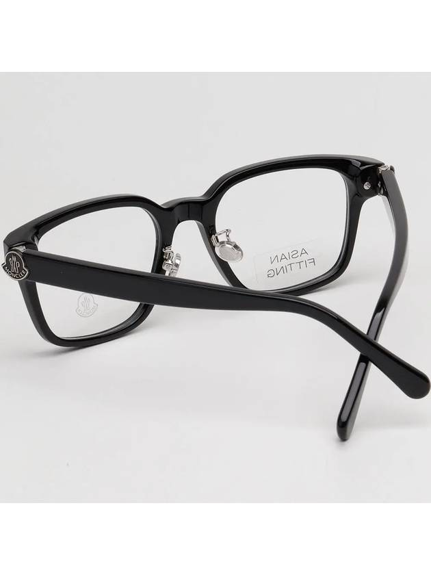 Eyewear horn rimmed Asian fit glasses black - MONCLER - BALAAN 5