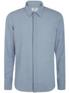 De Coeur Classic Fit Long Sleeve Shirt Cashmere Blue - AMI - BALAAN 1