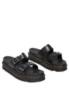 Miles Buckle Brando Leather Sandals Black - DR. MARTENS - BALAAN 2