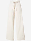 Phoenix Fleece Wide Leg Track Pants White - NIKE - BALAAN 2