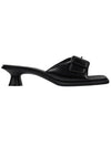 Dina Leather Sandal Heels Black - CAMPER - BALAAN 1