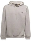 Item H Small Logo Cotton Hoodie Grey - A.P.C. - BALAAN 3