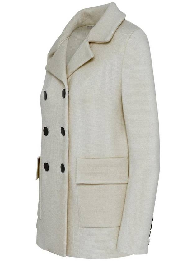 Charlott White Wool Coat - CHARLOTT - BALAAN 2