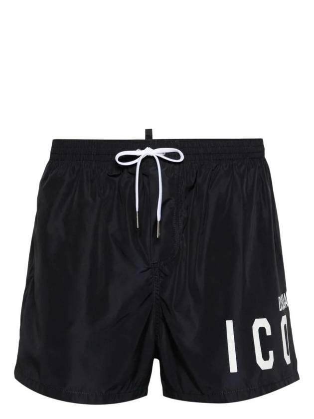 Icon Drawstring Swim Shorts D7B8P5380 - DSQUARED2 - BALAAN 1