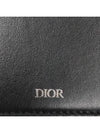 Compact Wallet Beige & Black  Oblique Jacquard - DIOR - BALAAN 9