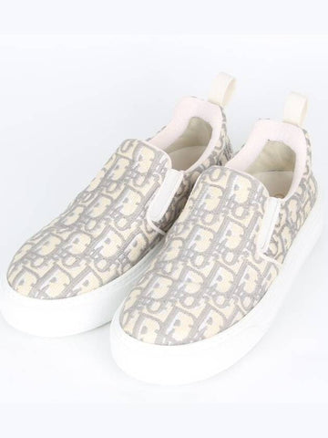 Oblique embroidery slip ons 36 5 235 - DIOR - BALAAN 1