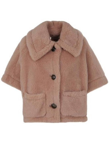 Terzo Teddy Cape Pink - MAX MARA - BALAAN 1