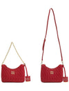 Matelasse Nappa Leather Shoulder Bag Red - MIU MIU - BALAAN 7