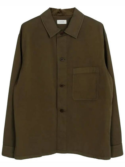 Pyjama Long Sleeve Shirt Dark Tobacco - LEMAIRE - BALAAN 2