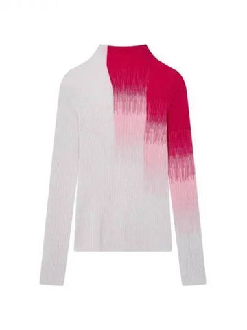 Women s ribbed gradient knit light pink 270916 - GIORGIO ARMANI - BALAAN 1