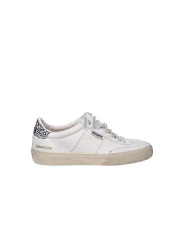 Soul Star Glitter Tab Low Top Sneakers White - GOLDEN GOOSE - BALAAN 2