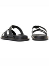 Leather Sandals Black - SALVATORE FERRAGAMO - BALAAN 7