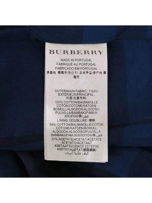 Smith Market Used Luxury Navy Jacket Women s Clothing - BURBERRY - BALAAN 5