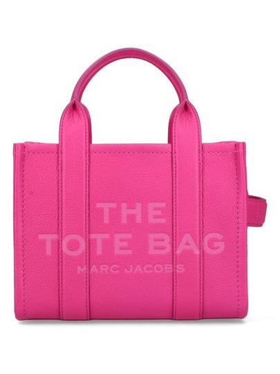 Small Leather Tote Bag Fuchsia - MARC JACOBS - BALAAN 2