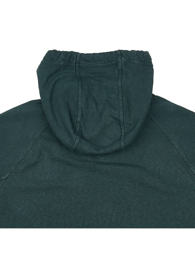 Men's Waffen Patch OLD Treatment Cotton Hoodie Green - STONE ISLAND - BALAAN 8