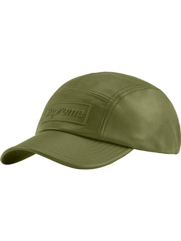 GoreTex Leather Camp Cap Olive - SUPREME - BALAAN 1