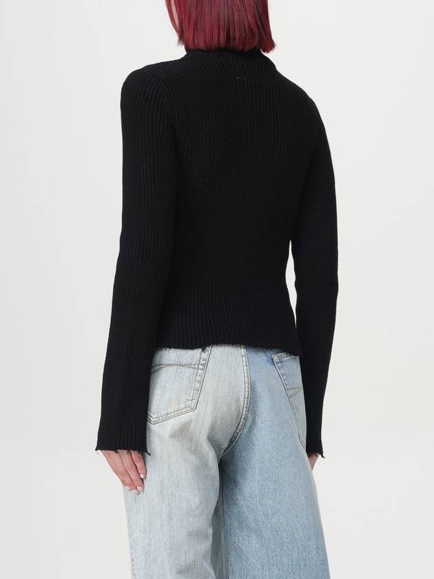 Mm6 Maison Margiela ribbed cotton cardigan - MAISON MARGIELA - BALAAN 3