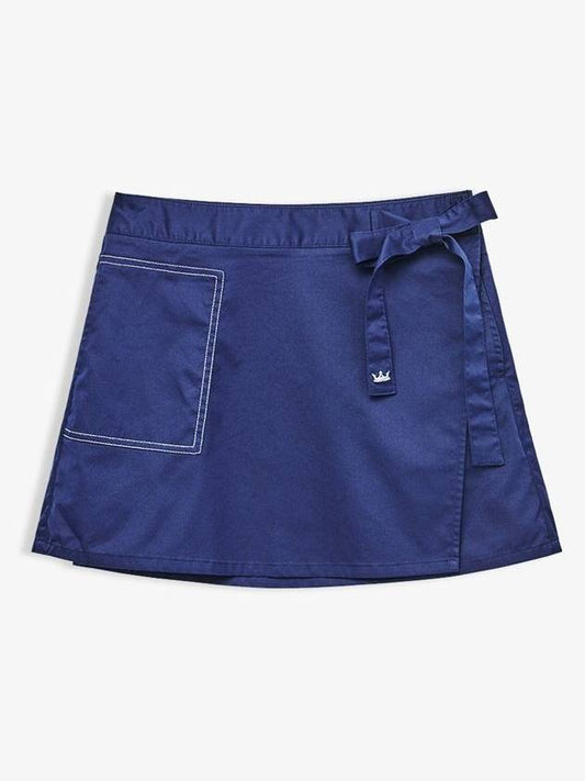 Lambda Women s Golf Wear Skirt Wrap 0223 Navy Official Genuine - LAMBDA - BALAAN 1