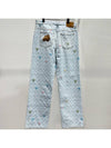 Men s Monogram Indigo Denim Pants - LOUIS VUITTON - BALAAN 2