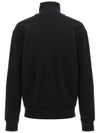 Fox Head Patch Half Zipper Sweatshirt Black - MAISON KITSUNE - BALAAN 3