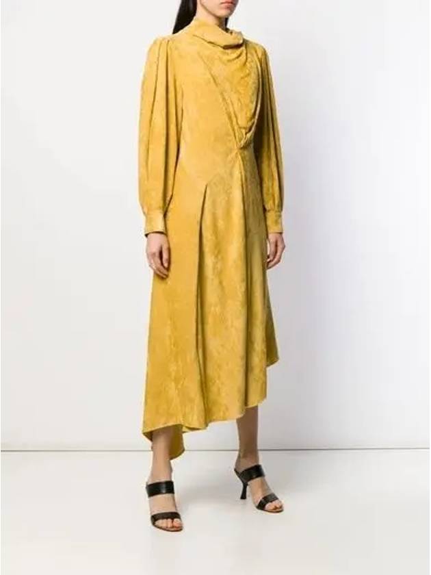 T99 Fergus Velvet Women s Dress 19ARO1480 - ISABEL MARANT - BALAAN 3