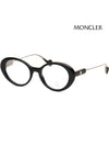 Glasses frame ML5055 001 black horn rim - MONCLER - BALAAN 4