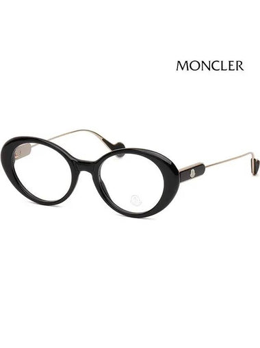 Glasses frame ML5055 001 black horn rim - MONCLER - BALAAN 1